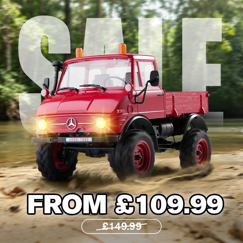 マ*ン様 【希少】FMS Mercedes-Benz Unimog 421RTR FMS 1/24 FCX24 Unimog 421 RTR | Realistic RC Car Adventure