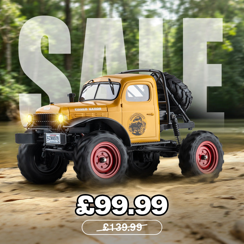 1/24 Scale RC Power Wagon RTR | FMS Quality Adventure