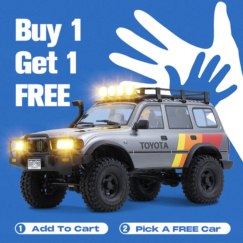 ホビーラジコン FMS 1:10 FCX10 TOYOTA LC80 LAND CRUISER FMS 1:10 FCX10 LC80 Toyota Land Cruiser 80 RS
