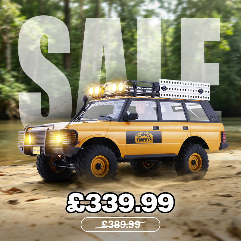 FMS 1:10 FCX10 Land Rover Camel Trophy Edition RS