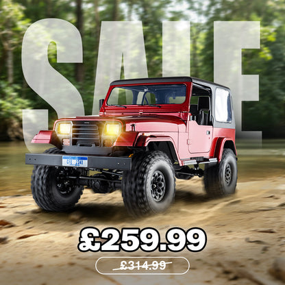 ROCHOBBY 1:10 Mashigan RC Rock Crawler RS Red 4WD