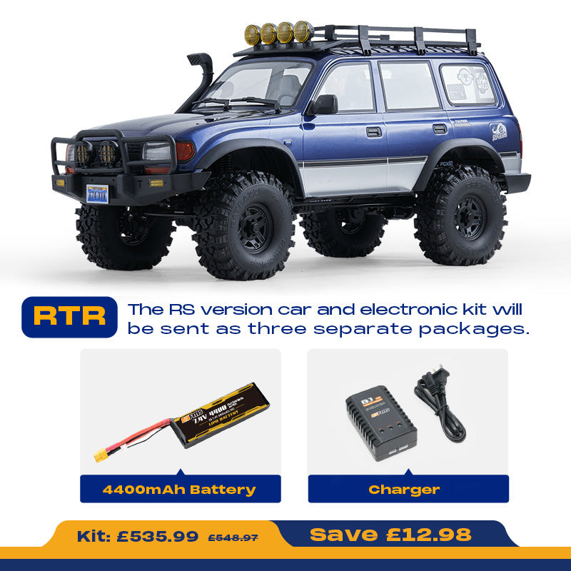 FMS 1:10 FCX10 PRO Brushless Toyota Land Cruiser LC80 RS V2