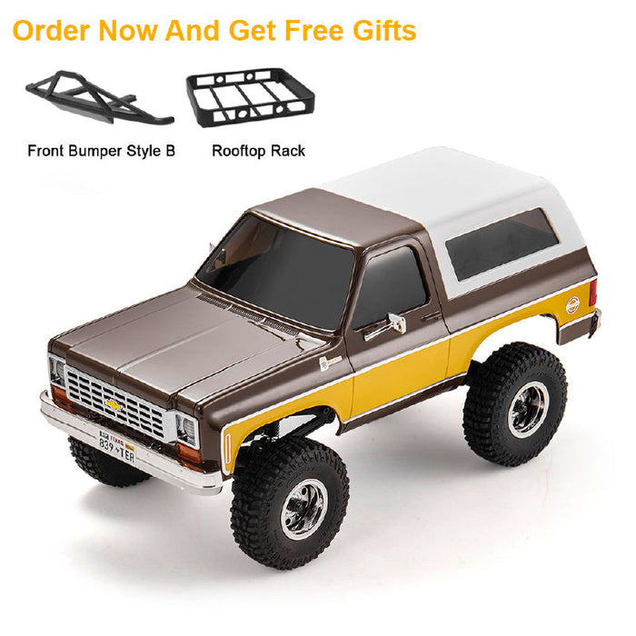 🎁 FMS 1:24 FCX24S Chevrolet K5 Blazer S RTR (100% off)