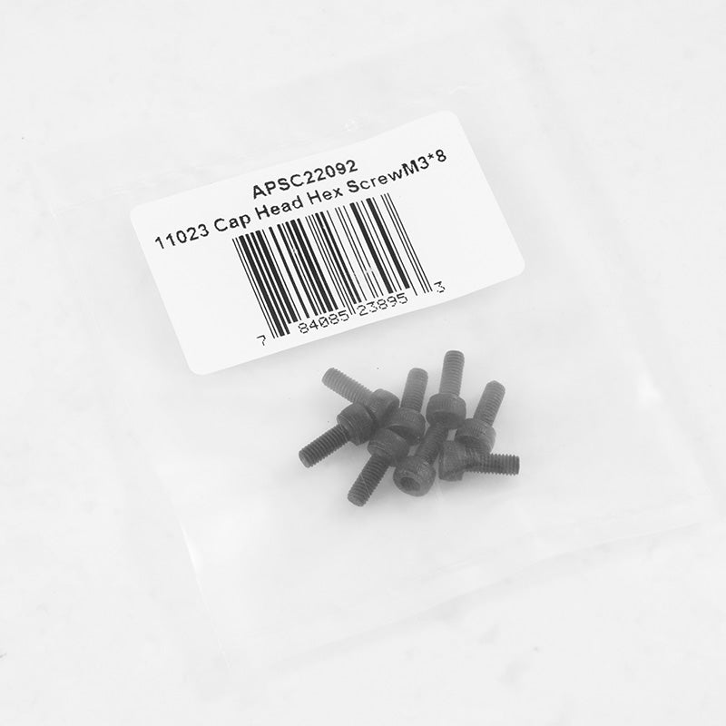 1:10 F100 Cap Head Hex Screw M3*8