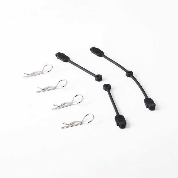 1:7 Ridge Racer U4 Body Clip and Rubber Leash