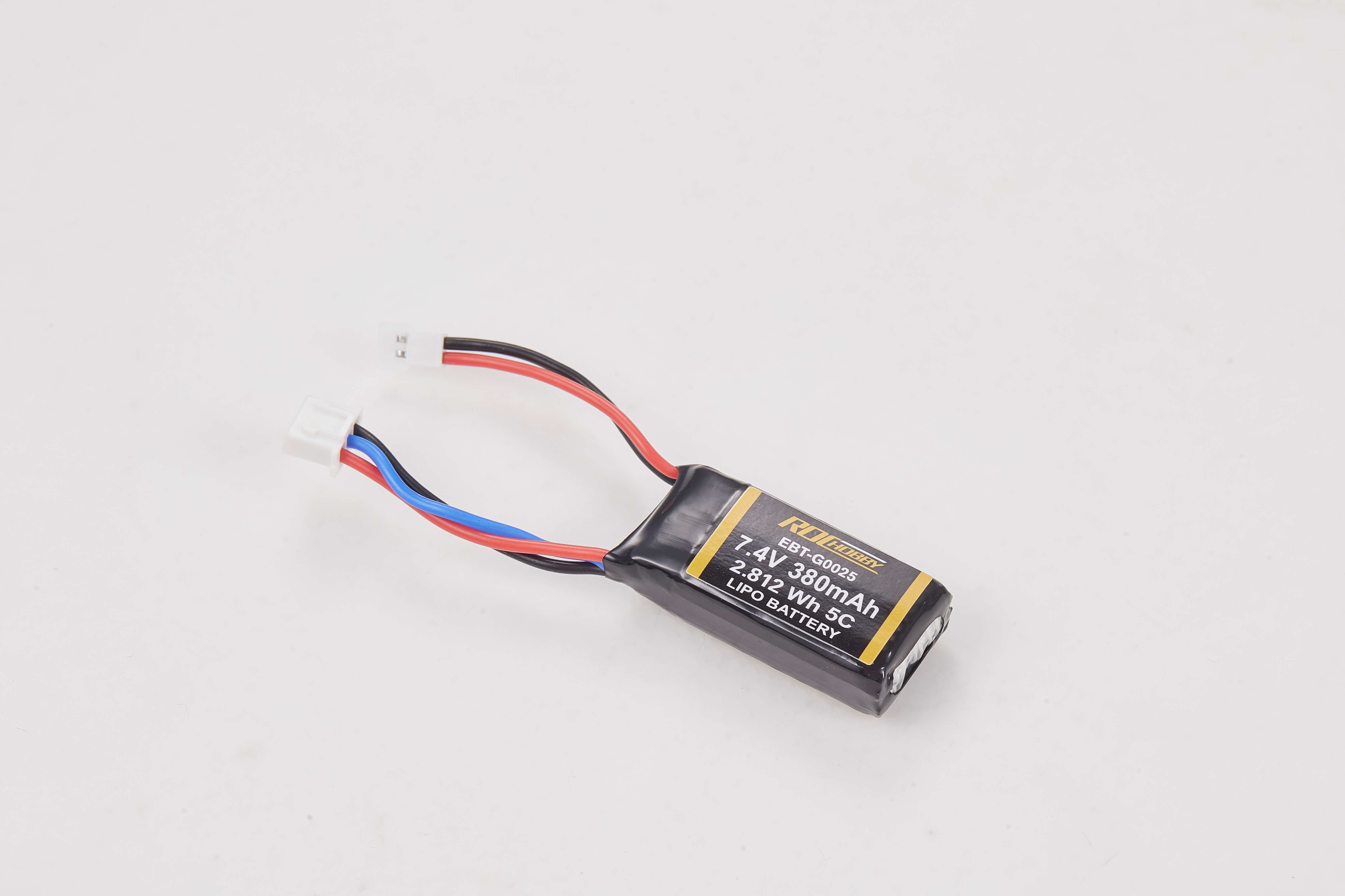 ROCHOBBY LIPO BATTERY 2S 380mAh without PCM