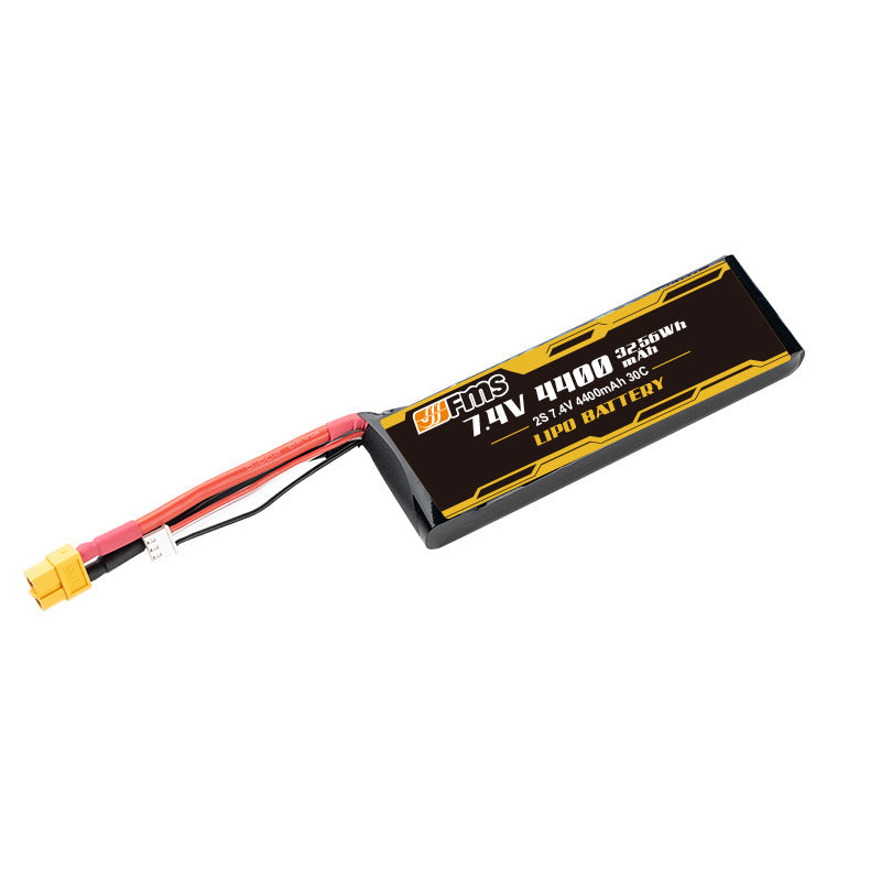 FMS 7.4V 4400mAh 30C LIPO battery for RC vehicles
