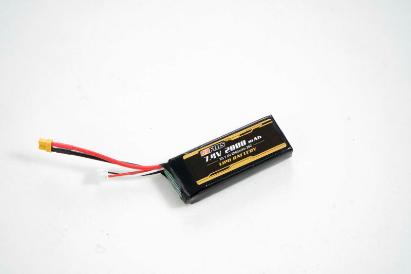 LIPO BATTERY 2S 7.4V 2000mAh 20C XT30