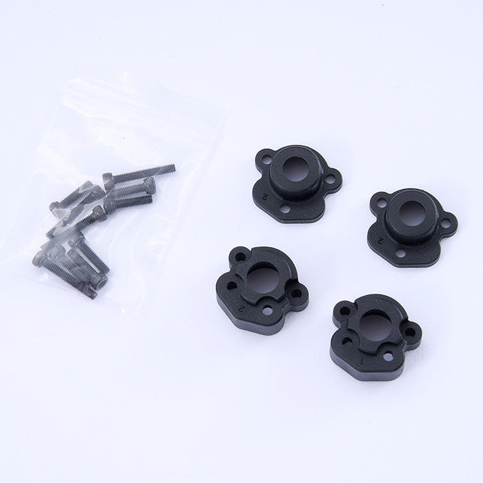 FCX10 Toyota LC80 rear axle cover parts with screws