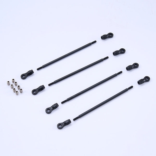 Rear rod set for FCX10 TOYOTA LC80 with linkages and connectors
