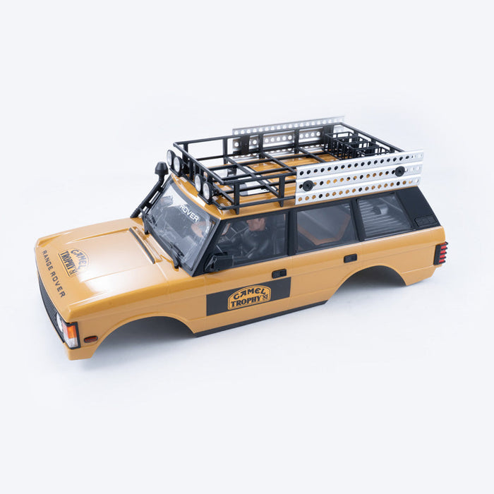 FCX10 Range Rover Car Body Assembly Painted (Yellow)