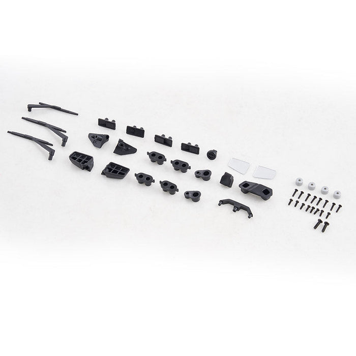 FCX10 Range Rover Rearview Mirror, Wiper And Handle