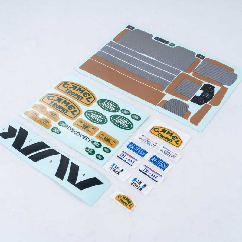 FCX10 Discovery Clear Car Body Set