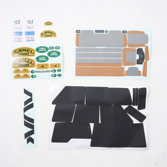 FCX10 Discovery Decal Sheet Set