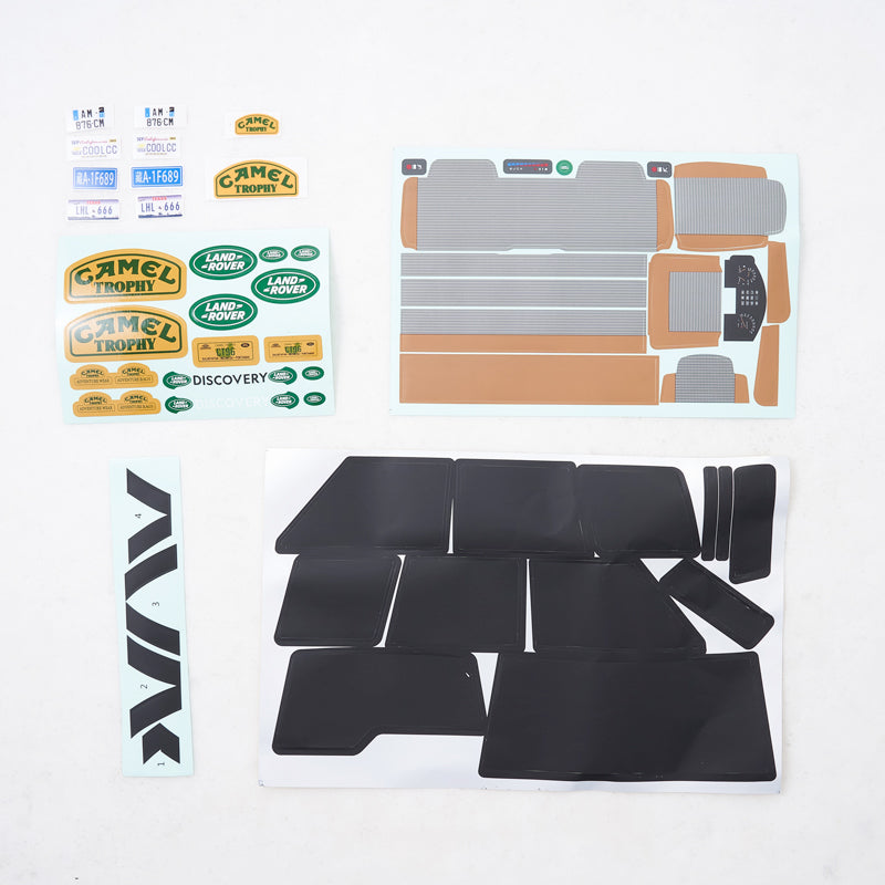 FCX10 Discovery Decal Sheet Set