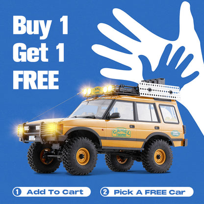 FMS 1:10 FCX10 Land Rover Camel Trophy Edition RS