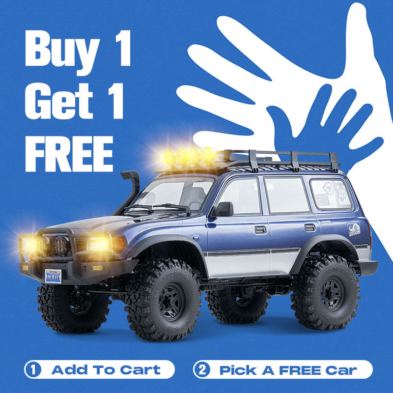 FMS 1:10 FCX10 PRO Brushless Toyota Land Cruiser LC80 RS V2