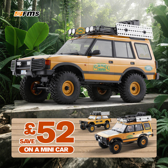 FMS 1:10 FCX10 Land Rover Camel Trophy Edition RS