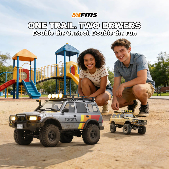 FMS 1:10 FCX10 LC80 Toyota Land Cruiser 80 RS