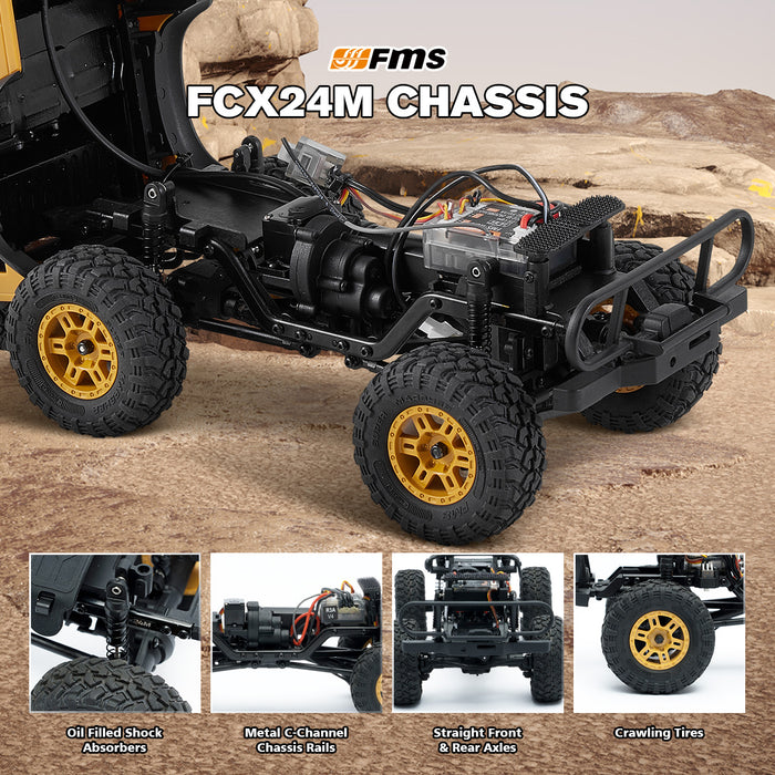 FMS 1:24 FCX24M Land Rover RTR