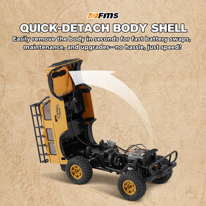 FMS 1:24 FCX24M Land Rover RTR