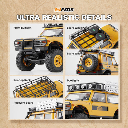 FMS 1:24 FCX24M Land Rover RTR