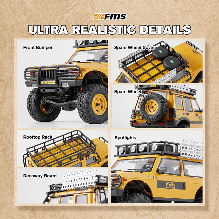 FMS 1:24 FCX24M Land Rover RTR