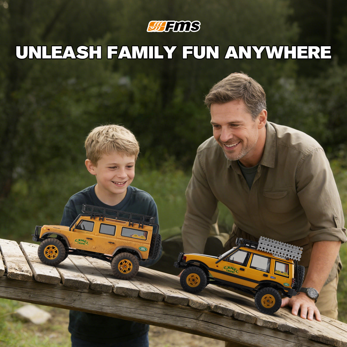 FMS 1:24 FCX24M Land Rover RTR