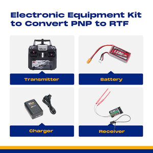 Electronic Equipment Kit to Convert PNP to RTF (1300mAh Battery)