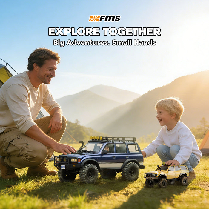 FMS 1:10 FCX10 PRO Brushless Toyota Land Cruiser LC80 RS V2