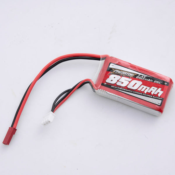 Battery 7.4V 850mah 25C JST Plug