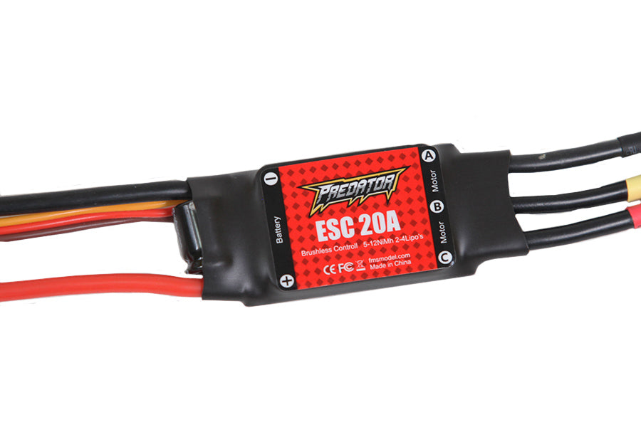 Predator 20A Electronic Speed Control for RC planes and vehicles