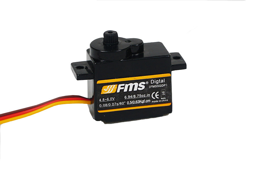 FMS 5g digital gear servo with 330mm wire for RC models