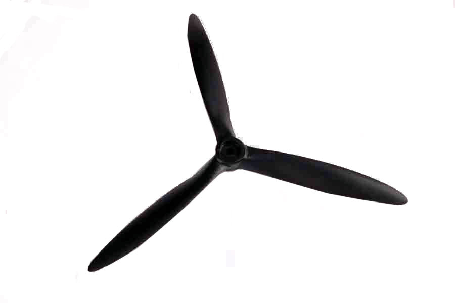 Black 11x6 propeller for 1400mm Cessna 182 RC model