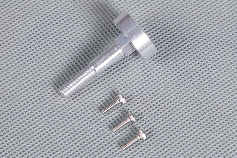 3136 motor shaft with three screws for RC model assembly