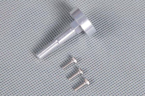 3136 motor shaft with three screws for RC model assembly