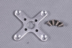 Motor mount for RC models with screws, compatible with various aircraft models.