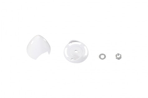 White spinner kit parts for 1220mm Ranger V1 & V2 RC models
