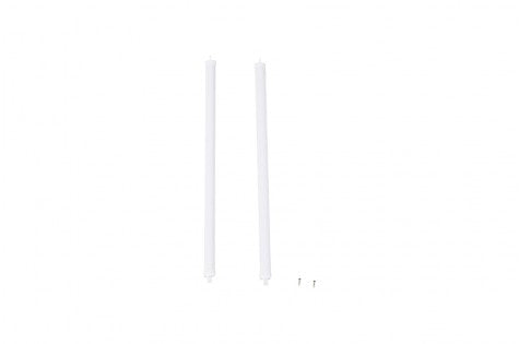 1220mm Ranger wing strut set with two white struts and screws