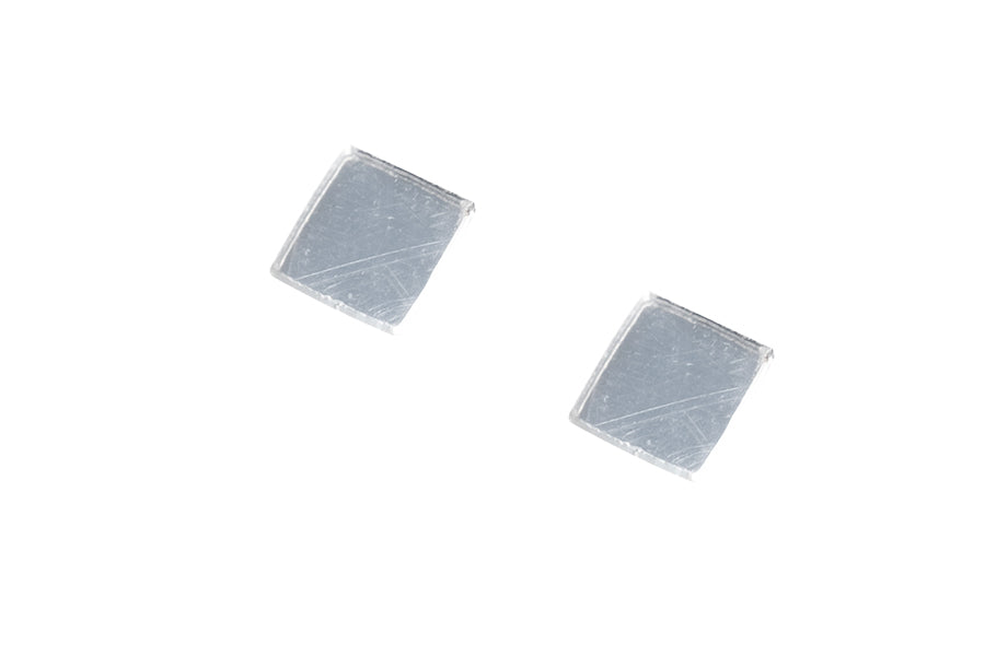 Square mirror lenses for remote control model vehicles