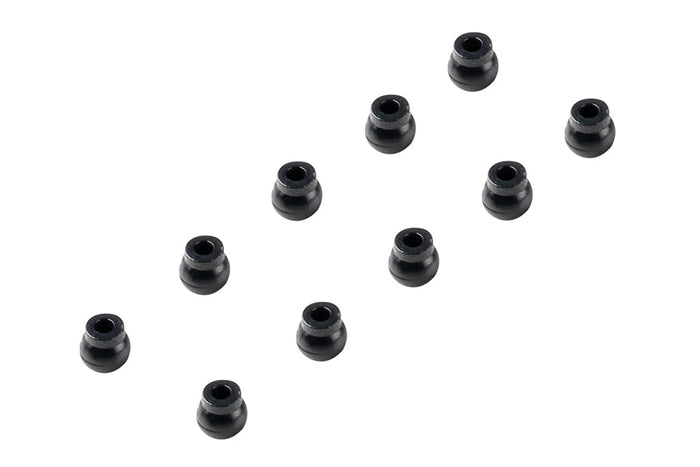 Set of 10 black ball heads for 1:18 RC models