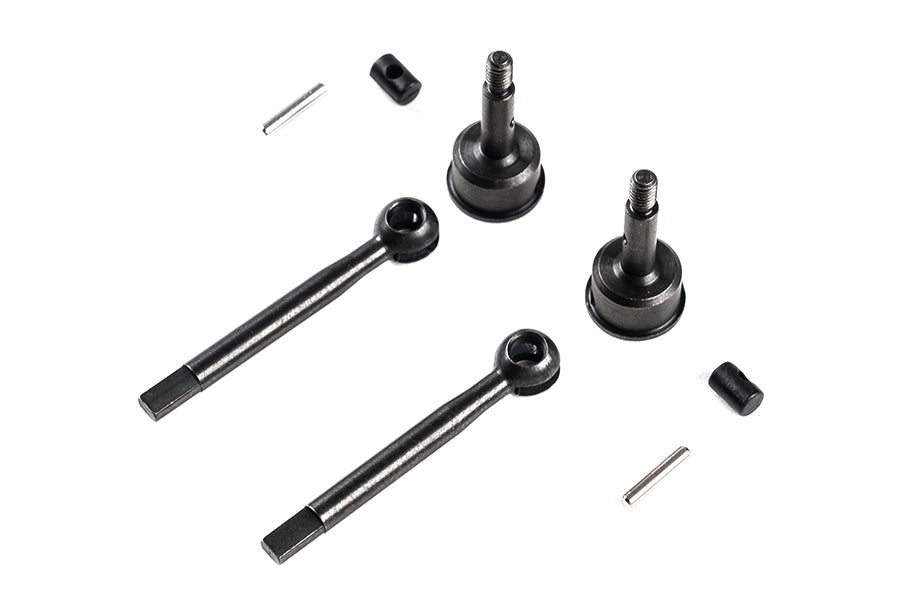 1:18 front outdrive shaft set for RC vehicles, includes shafts and connectors