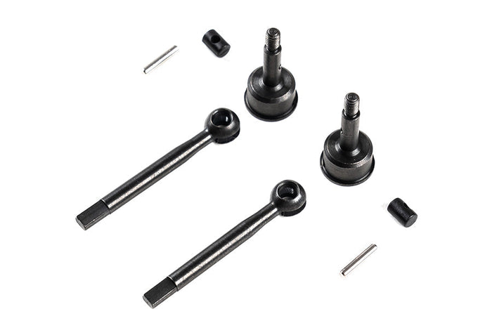1:18 front outdrive shaft set for RC vehicles, includes shafts and connectors