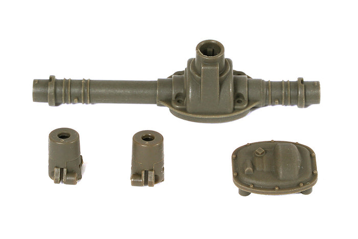 1:12 scale plastic rear axle parts for 1941 MB Scaler RC model