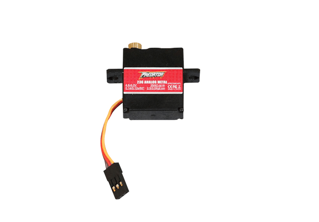 23g digital metal gear servo for RC models, suitable for 3000mm Fox Predator