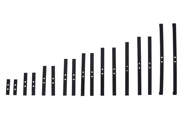 1:12 rear automobile leaf springs for RC models