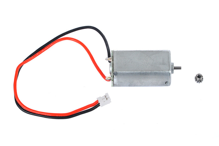 180 motor for 1:12 RC cars with red and black wires and gear