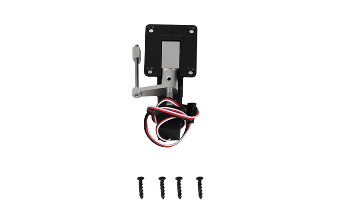 E retract front landing gear set with screws for 70mm SU-27/J-11