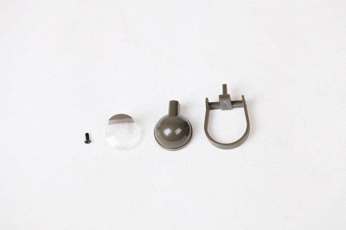 1:6 1941 MB Scaler Spotlight Set components including lens and mount.