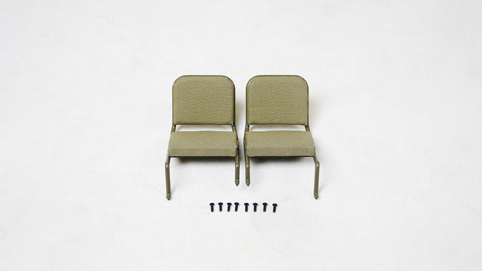 1:6 scale model front seats assembly with screws